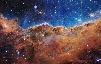 NIRCam Image of the “Cosmic Cliffs” in Carina